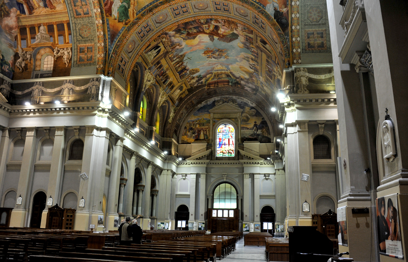Italia – Basilica Santa Maria Ausiliatrice a Roma nell’opera Pio XI